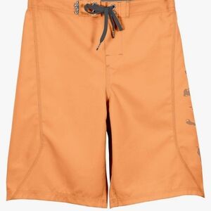 Salt Life Boy’s Stealth Brigade Youth Boardshorts  Size YLG‎ ORANGE COLOR